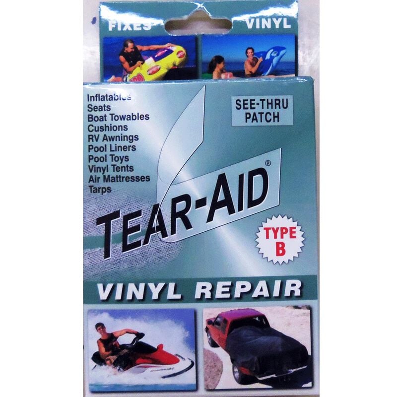 Tear-Aid Vinyl Repair Kit, Type B, 3" x 12" patch image number 1
