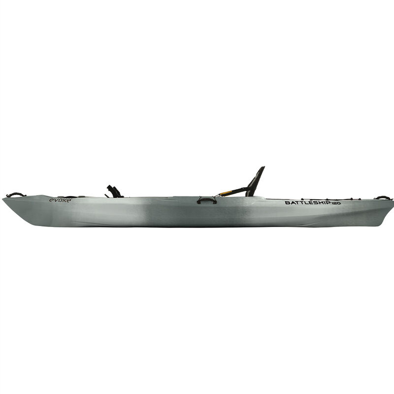 Evoke Battleship 120 Sit-on-Top Fishing Kayak image number 2