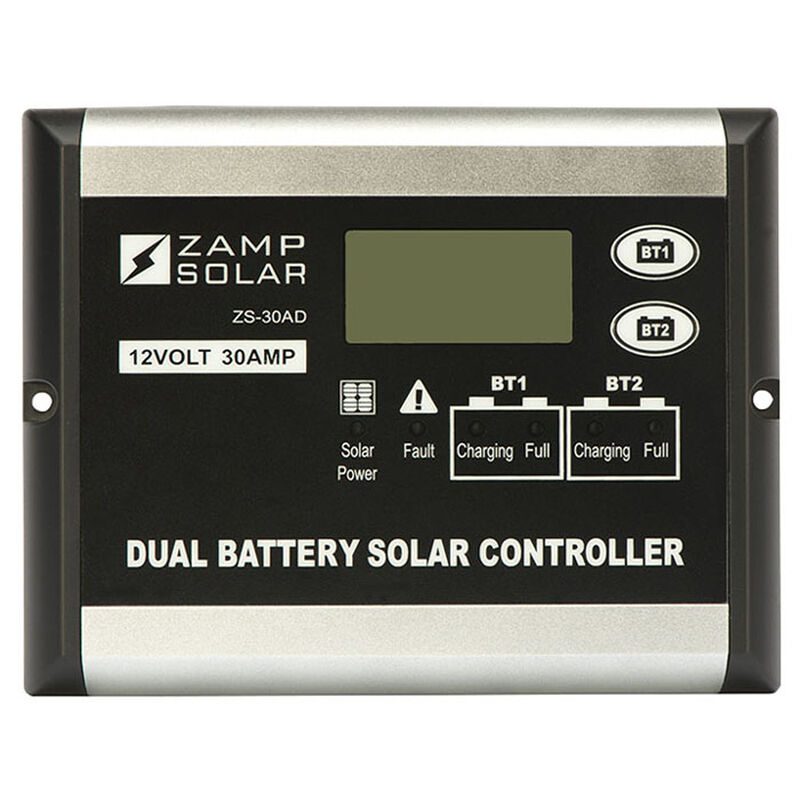 Zamp Solar 30-Amp Dual Battery Bank 5-Stage PWM Charge Controller image number 1