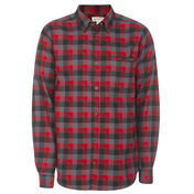 Ultimate Terrain Men's Essential Flannel Long-Sleeve Plaid Shirt