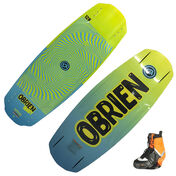 O'Brien Hooky Wakeboard With Nomad Bindings 