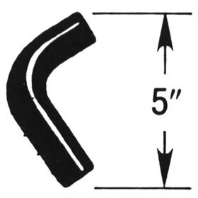 Sierra Molded Hose For Mercury Marine/Volvo Engine, Sierra Part #18-70704