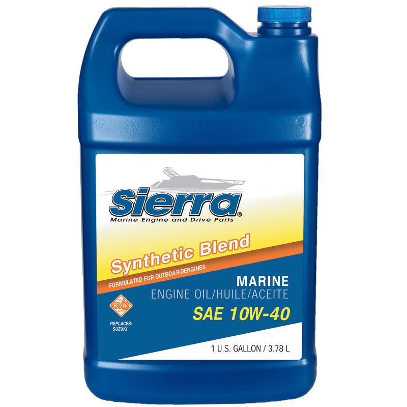 Sierra 10W-40 Oil For Suzuki Engine, Sierra Part #18-9551-3 image number 1