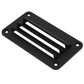 Sea-Dog ABS Black Louvered Vent, 4-7/8"L x 5-1/2"W