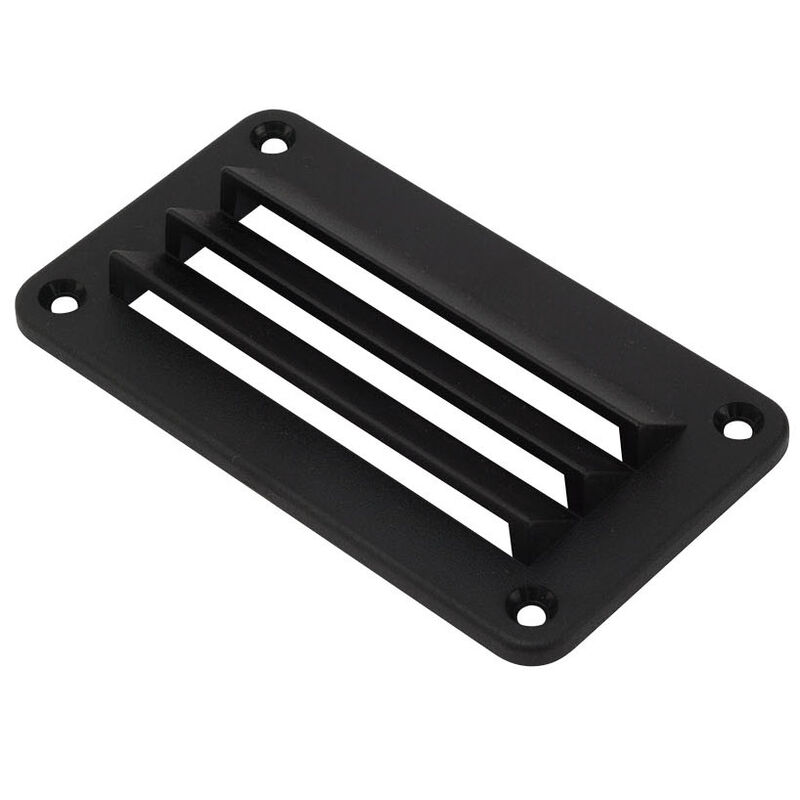 Sea-Dog ABS Black Louvered Vent, 4-7/8"L x 5-1/2"W image number 1