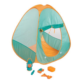 Toy Chef Little Explorer Children's 6-Piece Camping Tent Set