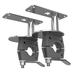 Magma Crossover Single Firebox Dual Round Rail Mounts, 1-1/8" or 1-1/4" Rails