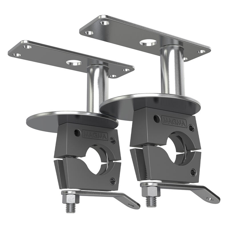 Magma Crossover Single Firebox Dual Round Rail Mounts, 1-1/8" or 1-1/4" Rails image number 1