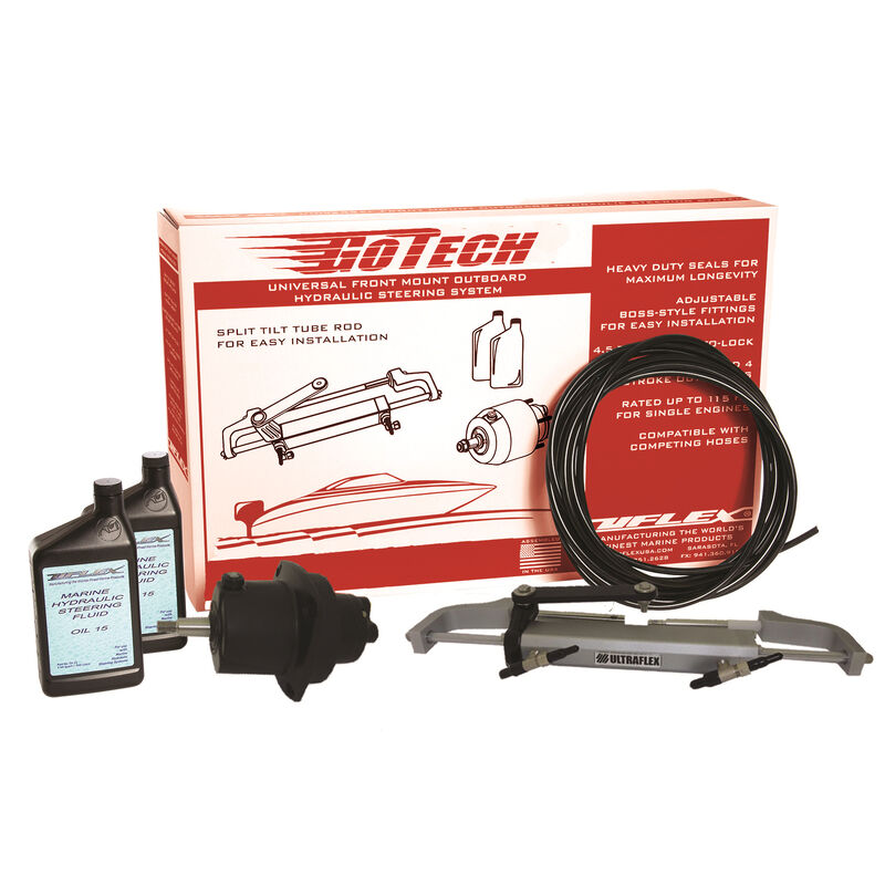 UFlex GOTECH 1.0 Hydraulic Steering Kit, UP To 115 HP image number 1