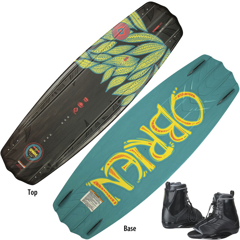 O'Brien Spark Wakeboard With Link Bindings image number 1