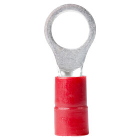 Ancor Nylon Ring Terminals, 8 AWG, 3/8" Screw, 25-Pk.