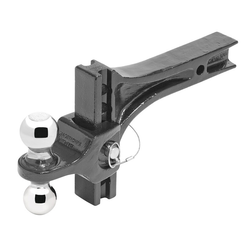 Draw-Tite Adjustable Trailer Hitch Ball Mount Fits 2 Inch Square Receiver, 10-1/2 Inch Drop, 14,000 lbs. Capacity image number 3