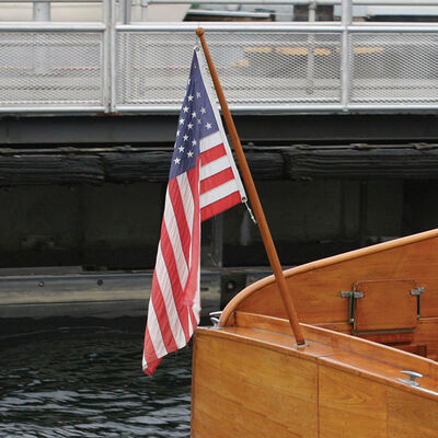 Boat Flags, American, State, Novelty