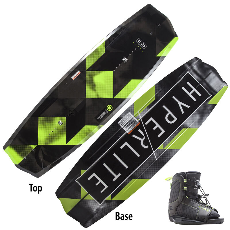 Hyperlite State 125 Wakeboard With Child Remix Bindings image number 1