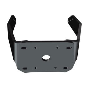 Power-Pole Pontoon Mount, 13"-14.5" Face, Black