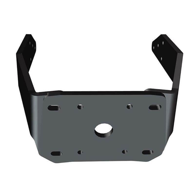 Power-Pole Pontoon Mount, 13"-14.5" Face, Black