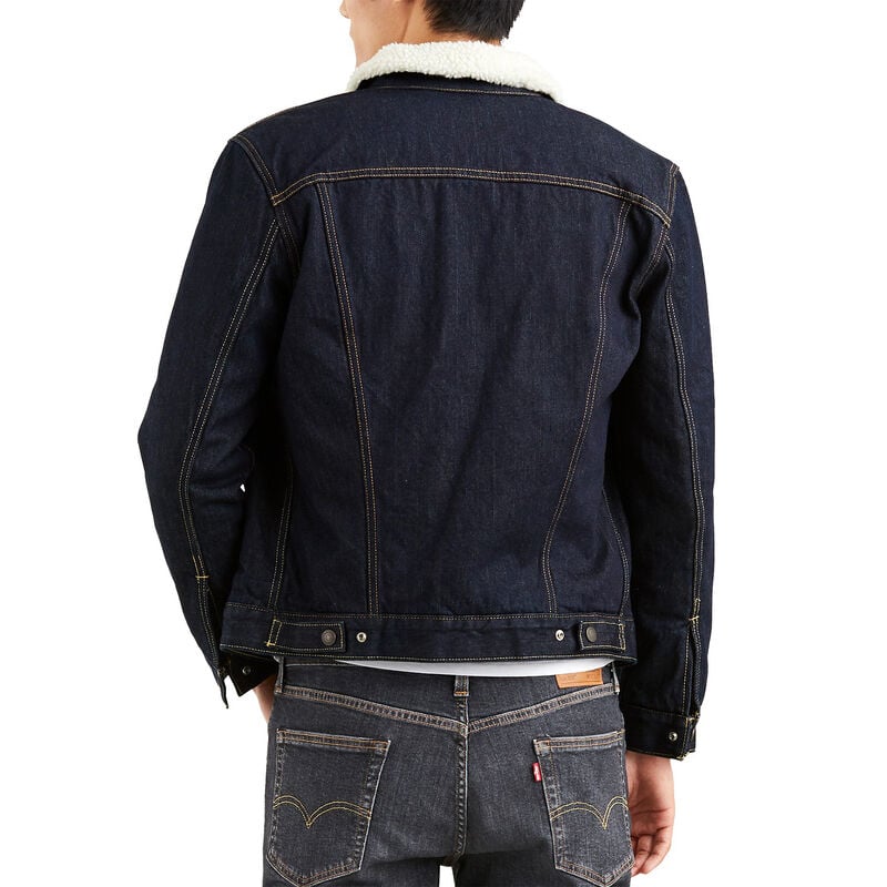 Levi's Men's Sherpa Trucker Jacket III image number 5