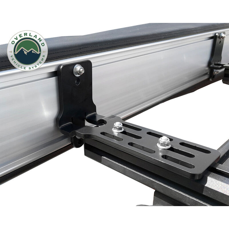 Overland Vehicle Systems 270 Driver Side Awning with Bracket Kit for Mid-to-High Roofline Vans image number 5