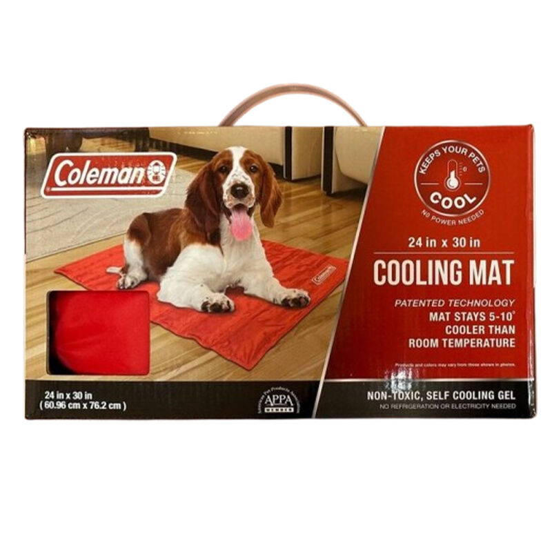 Coleman Pet Cooling Mat, 24" x 30", Red image number 3