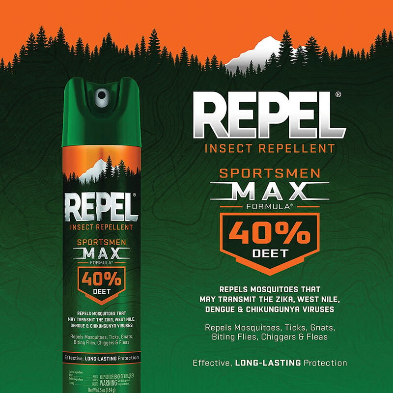 Repel Insect-Repellent 6.5-Oz. Sportsmen Max Formula Aerosol Spray-Can image number 2