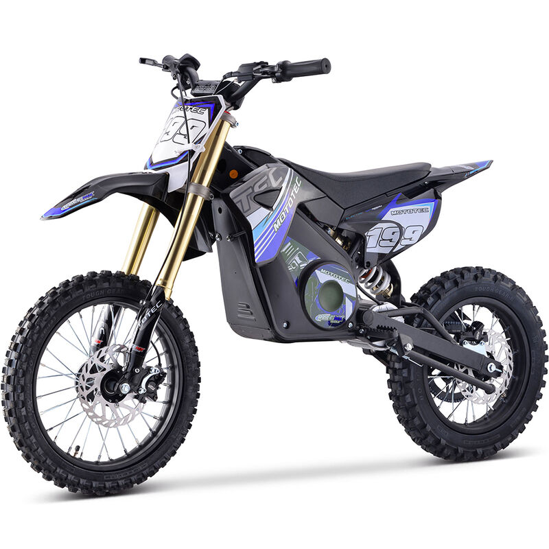 MotoTec 48V 1500W Pro Lithium Electric Dirt Bike image number 5