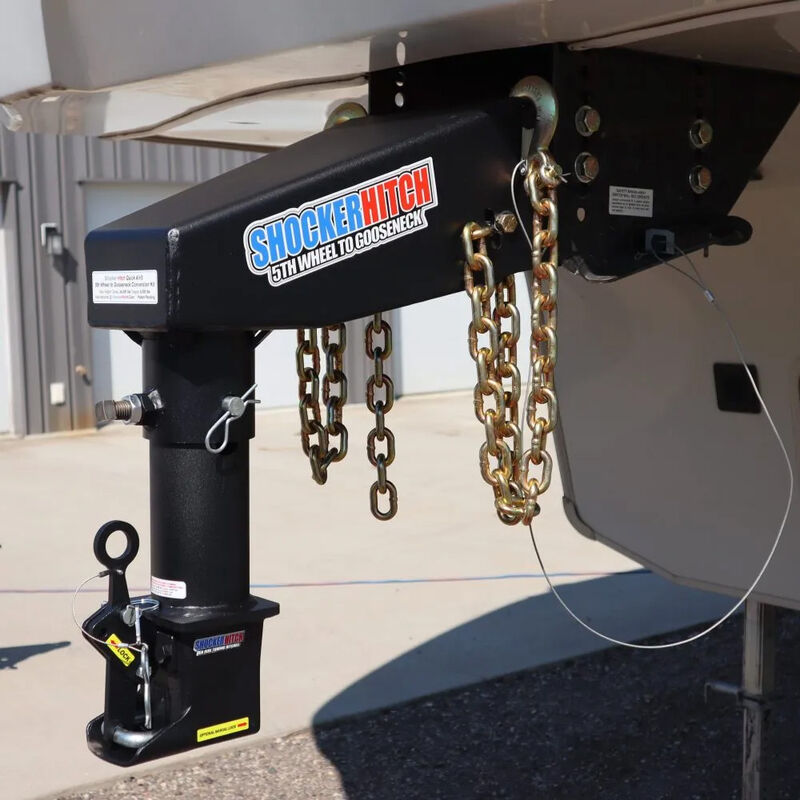 Shocker Hitch 5th Wheel to Gooseneck Shift Lock Coupler Conversion Kit, Lippert 1621, 0719, RhinoBox, without Chain Kit image number 11