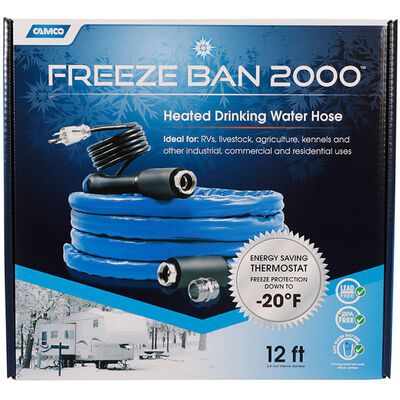 Camco Freeze Ban Heated Drinking Water Hose, 25'