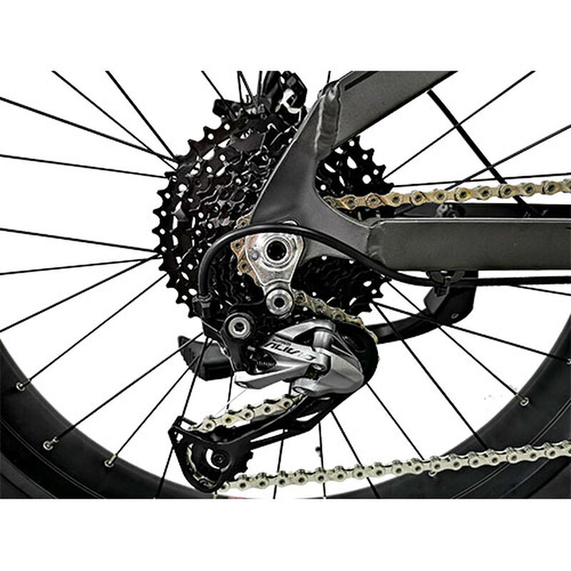 QuietKat Ridgerunner 1000-Watt Full-Suspension Electric Mountain Bike 19", Charcoal image number 5