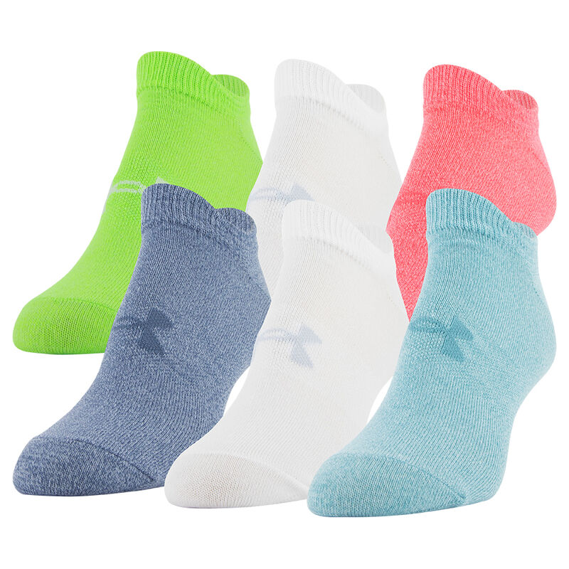 Under Armour Women's Essential No Show Socks, 6-Pack image number 1