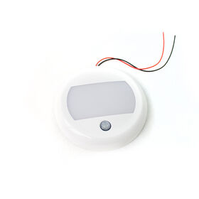 Infrared Sensor 24-Watt Round LED Interior SMART TOUCH Light - 10-30V Range, IP67, Flush Mount and bracket