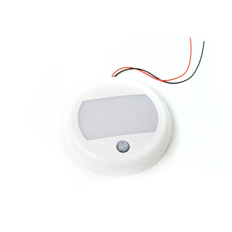 Infrared Sensor 24-Watt Round LED Interior SMART TOUCH Light - 10-30V Range, IP67, Flush Mount and bracket image number 1