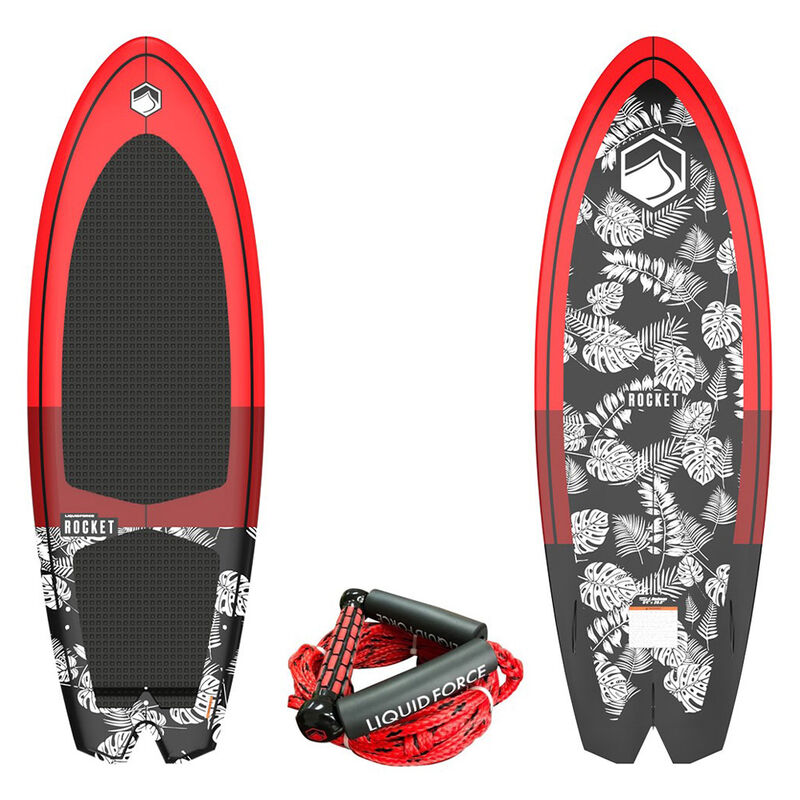 Liquid Force Rocket Wakesurfer with Handle and Rope image number 2