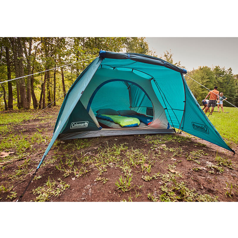 Coleman Skydome 4-Person Camping Tent with Full-Fly Vestibule, Evergreen image number 6