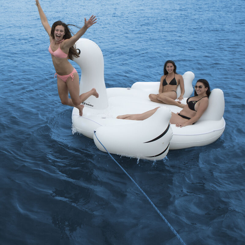 Swimline Biggest Giant Swan Inflatable Float image number 9