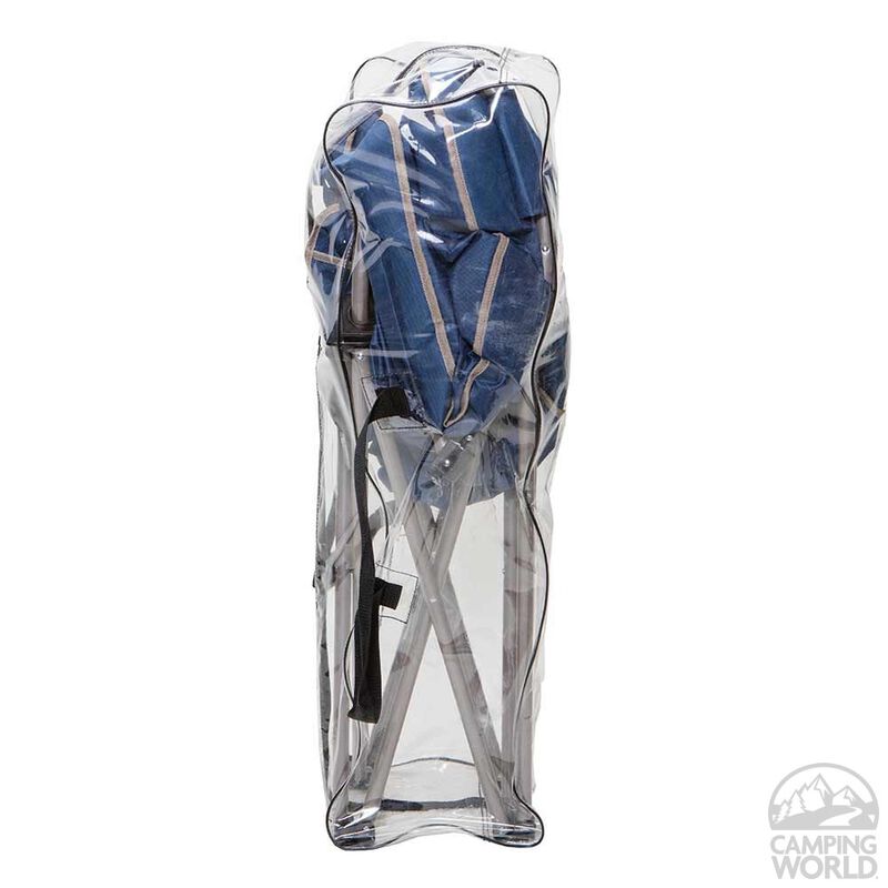 Rocking Bag Chair, Blue and Gray image number 8