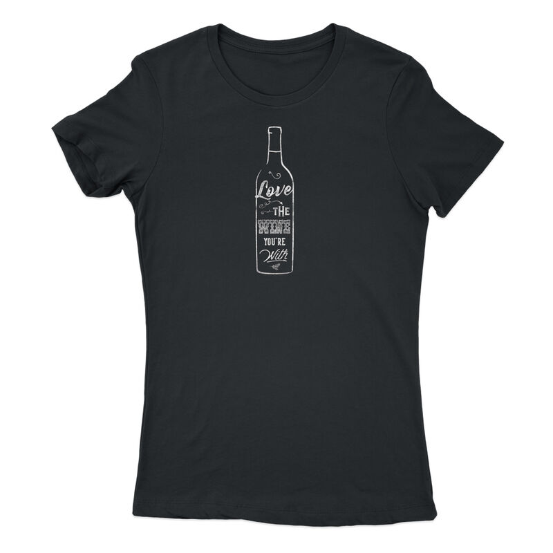 Points North Women's Love The Wine Short-Sleeve Tee image number 1