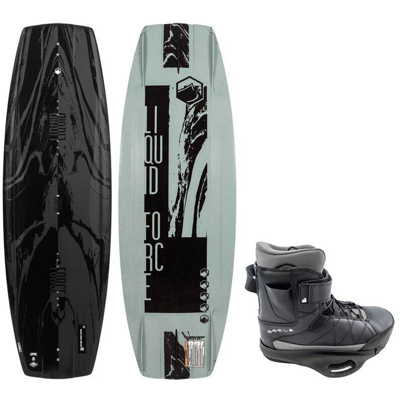 Liquid Force RDX Wakeboard with CTRL Scope Closed-Toe Bindings image number 1