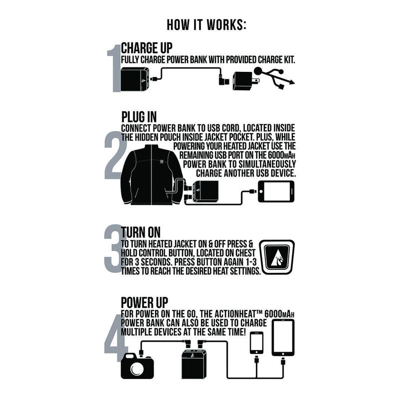 Temp360 Men's 5V Battery Heated Jacket image number 6