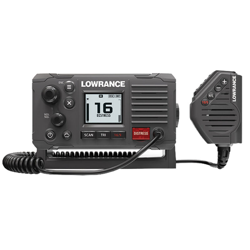 Lowrance Link-6S Class D DSC VHF Radio - Gray - NMEA 0183 image number 1