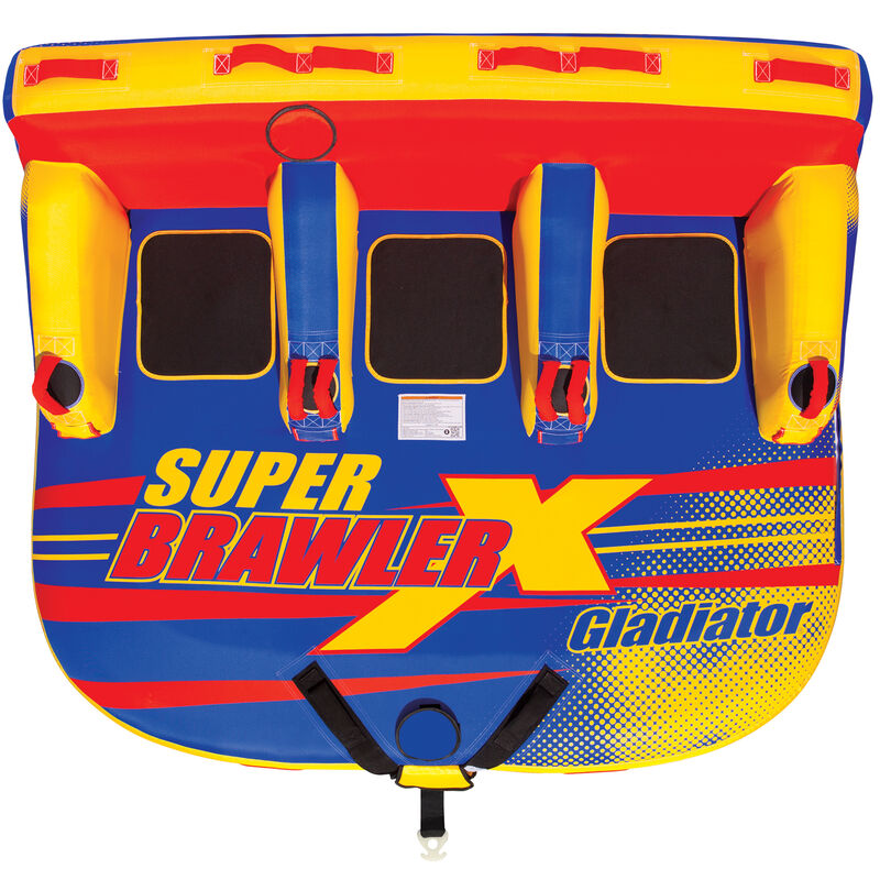 Gladiator Super Brawler X 3-Person Towable Tube image number 2