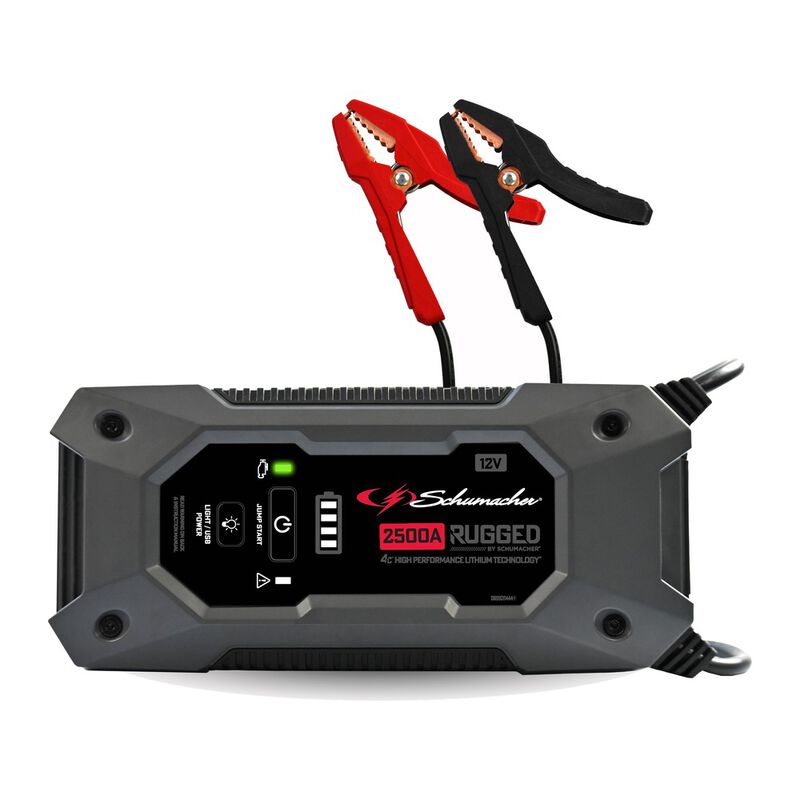 Schumacher Rugged SL1596 2500A 12V Lithium Jump Starter + Power Pack