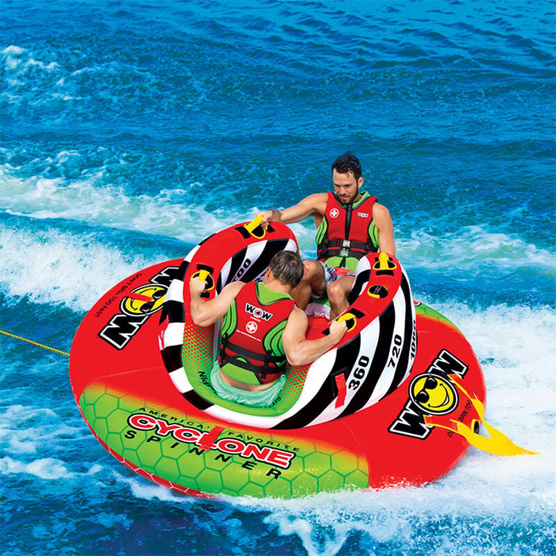 WOW Cyclone Spinner 2-Person Towable Tube image number 2