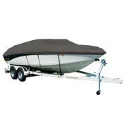 Covermate Sharkskin Plus Exact-Fit Cover for Sea Ray 210 Select 210 Select W/Fission Tower I/O. Charcoal