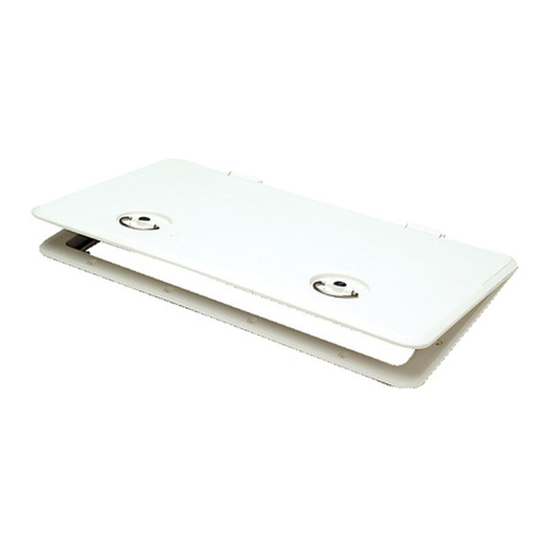 Sure-Seal 13" x 30" Access Hatch, Locking, Polar White image number 2