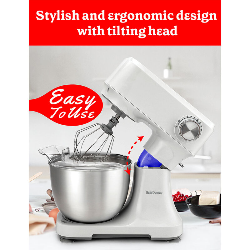 Betty Crocker 3.7-Quart Electric Stand Mixer image number 5
