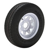 Goodyear Marathon 205/75 R 15 Radial Trailer Tire, 5-Lug White Spoke Rim