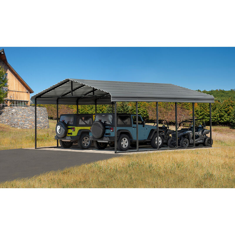 ShelterLogic Arrow Carport, 20'W x 24'L x 9'H image number 3