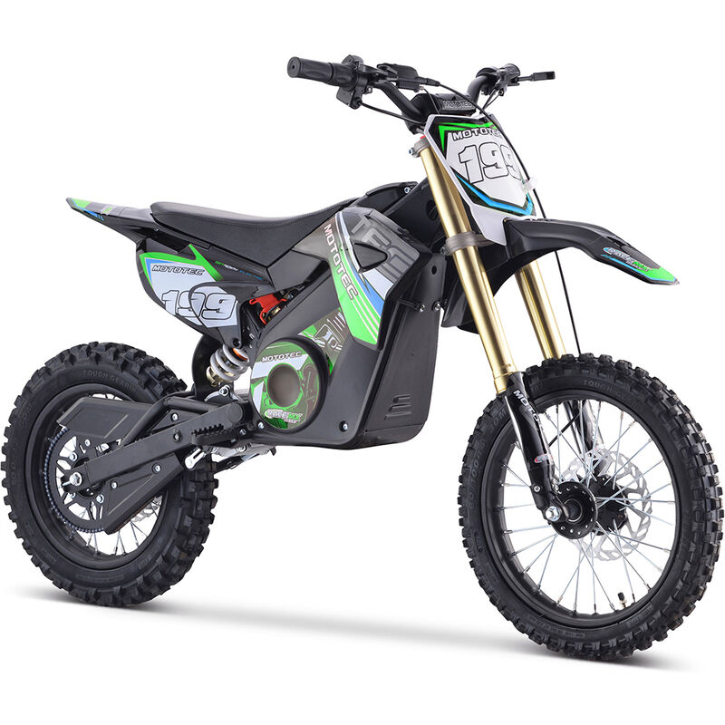 MotoTec 48V 1500W Pro Lithium Electric Dirt Bike image number 7
