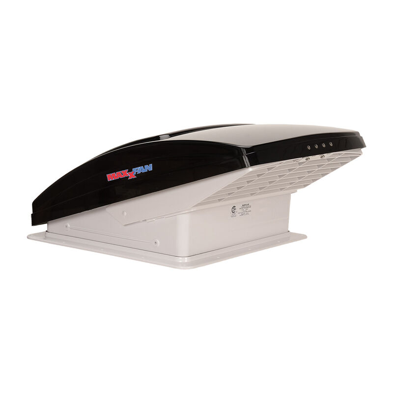 MaxxFan Deluxe Remote Control RV Ventilator System, Smoke Lid image number 2