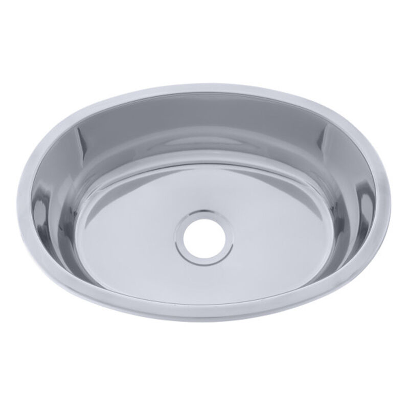Ambassador Marine Oval Stainless Steel Sink, 15-1/2" x 11" image number 2
